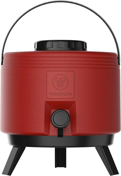 Botijão Térmico Maxitermo 6Litros Vermelho Latino Termolar