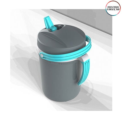 Jarra Térmica Flip Top 2,5 Litros Cinza Plus 58555 Termolar