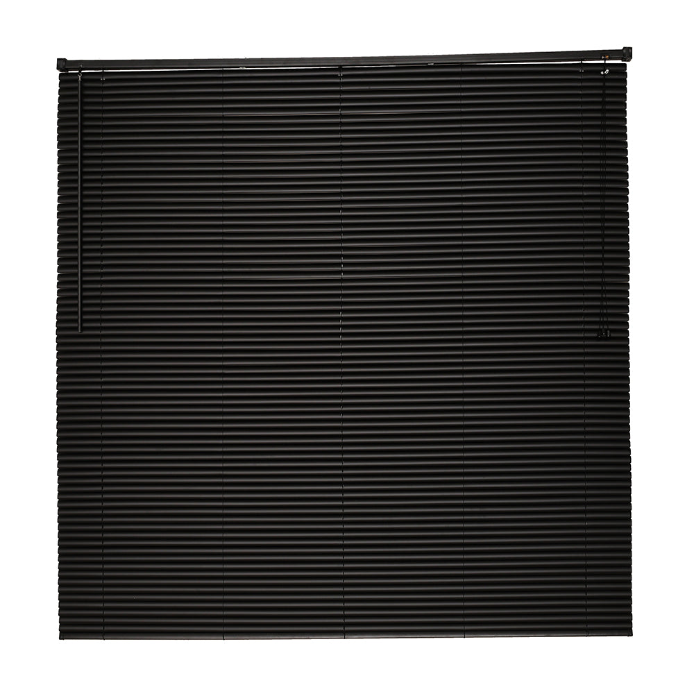 Persiana OFF-25 com Lâminas PVC 25mm Preta 080X1,30 Evolux