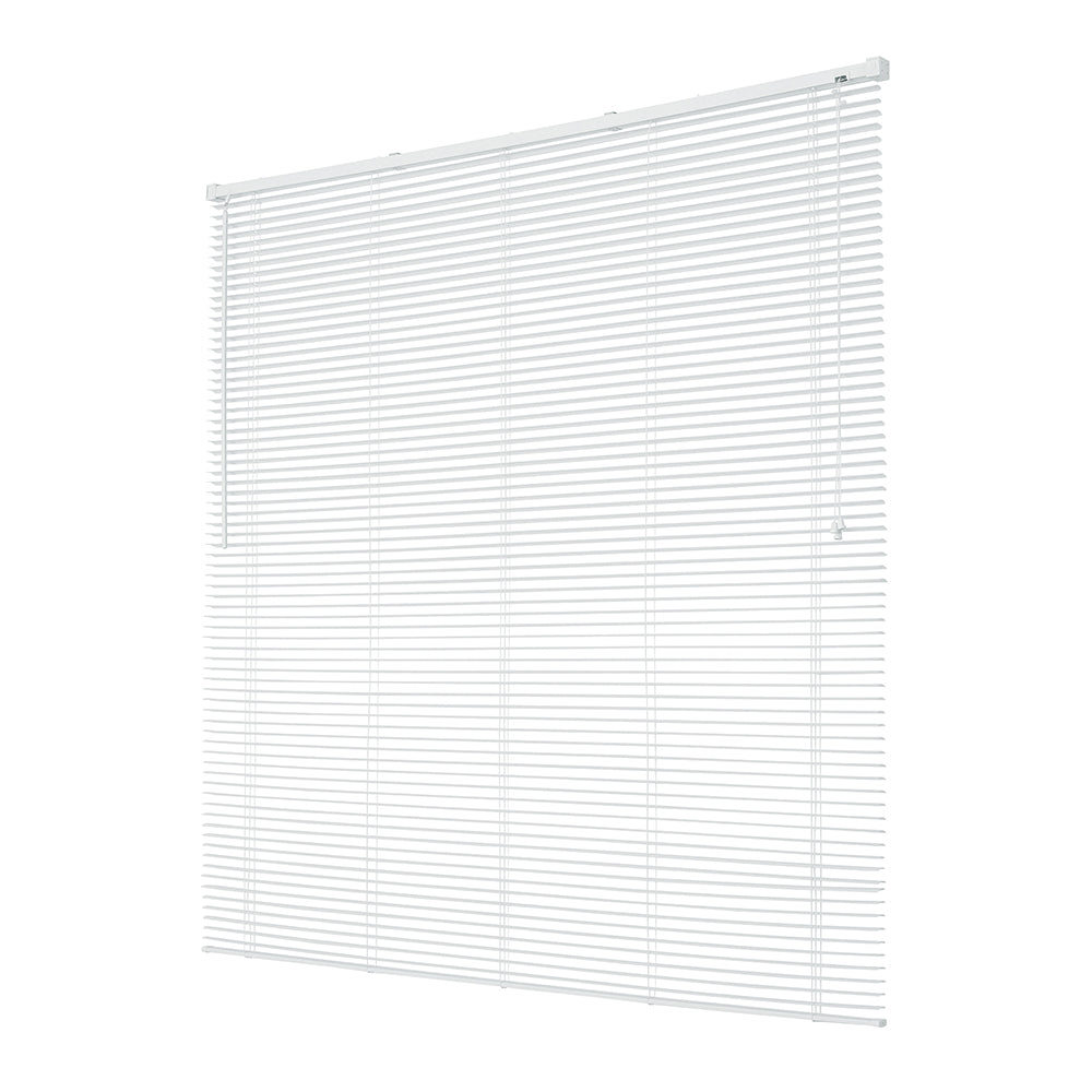 Persiana OFF-25 com Lâminas PVC 25mm Branca 120X1,30 Evolux