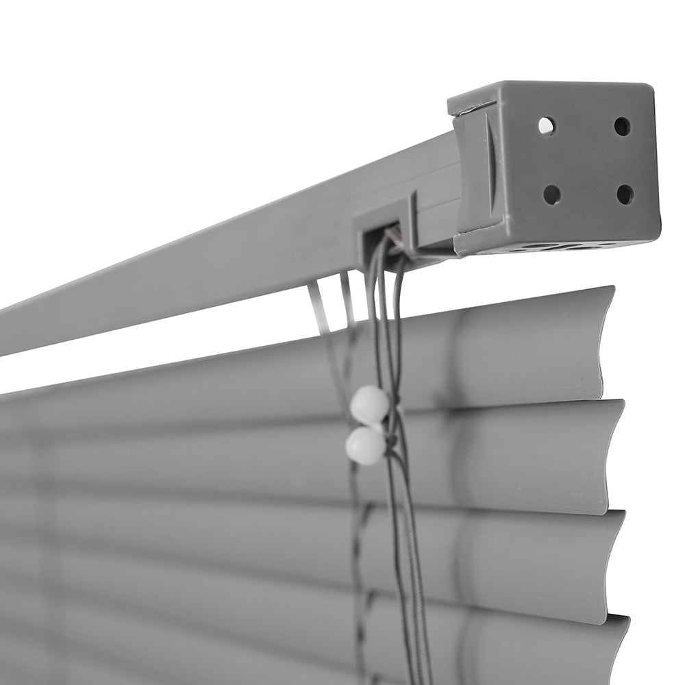 Persiana OFF-25 com Lâminas PVC 25mm Chumbo 120X1,30 Evolux