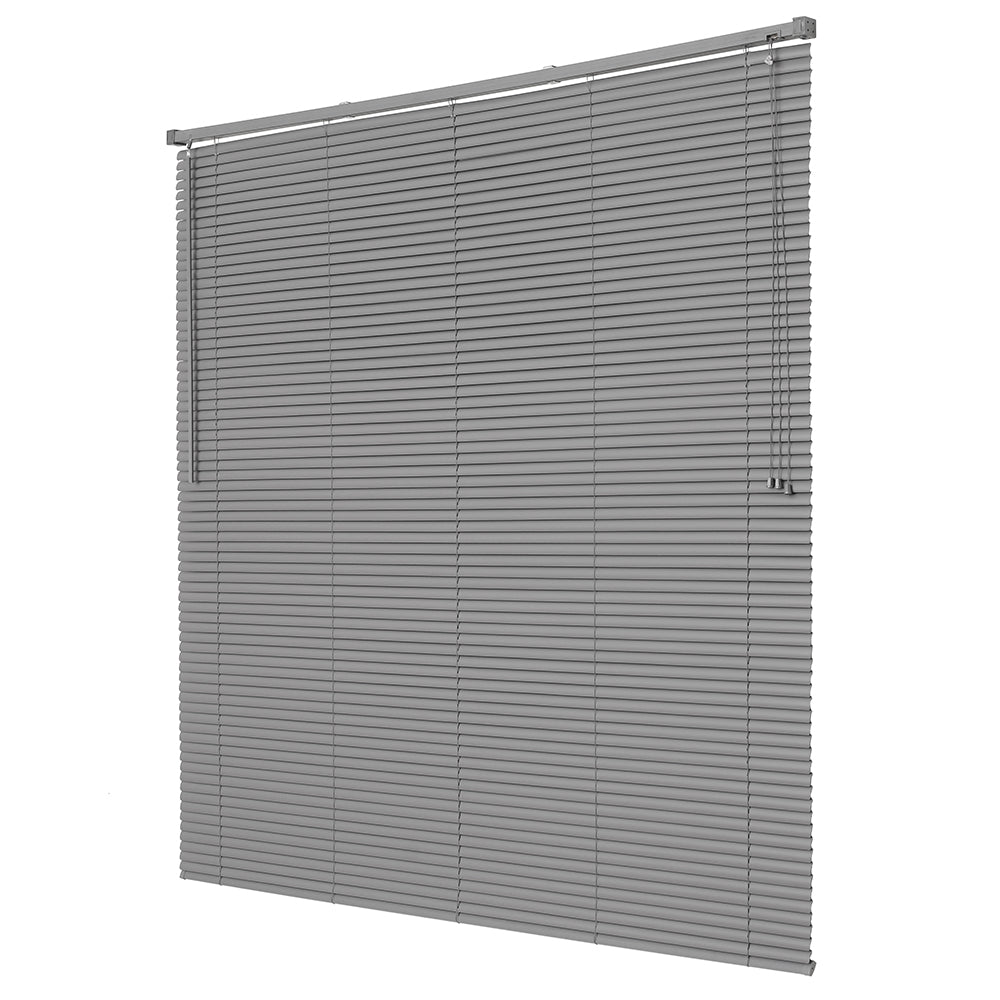 Persiana OFF-25 com Lâminas PVC 25mm Chumbo 120X1,30 Evolux