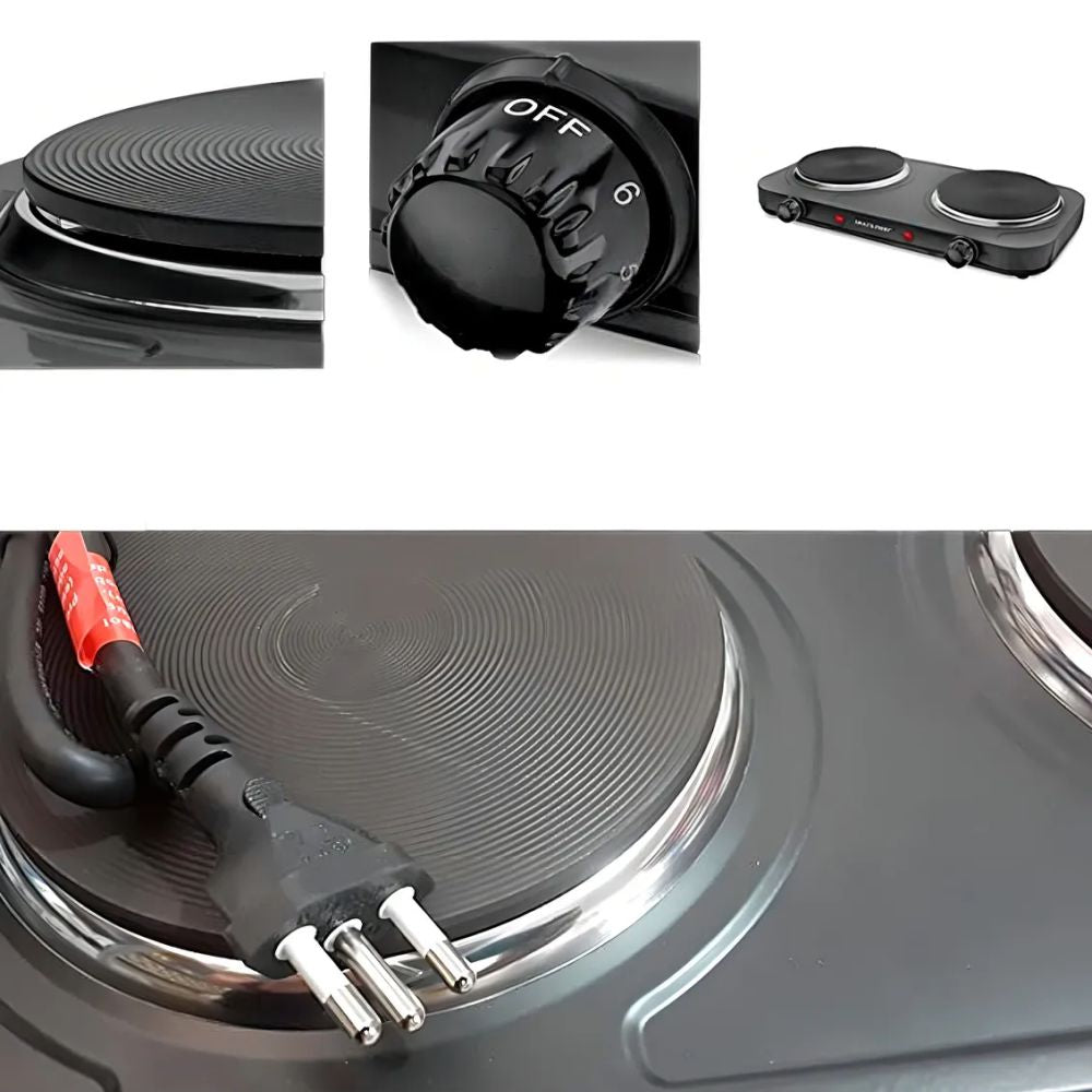 Fogão Elétrico Easy Cook Duo 127v 2 Bocas GO138 Multi