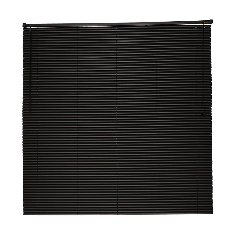 Persiana Premier c/ Lâminas PVC 25mm Preta 1,00X1,60 Evolux