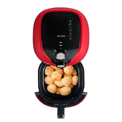 Air Fryer Vermelha 4L 220v Timer Grade Removível GO203 Multi