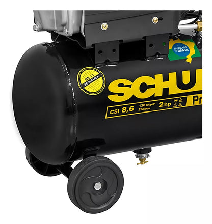 Motocompressor Pratiko 25Litros CSI8,6/25 2Hp -220V - Schulz
