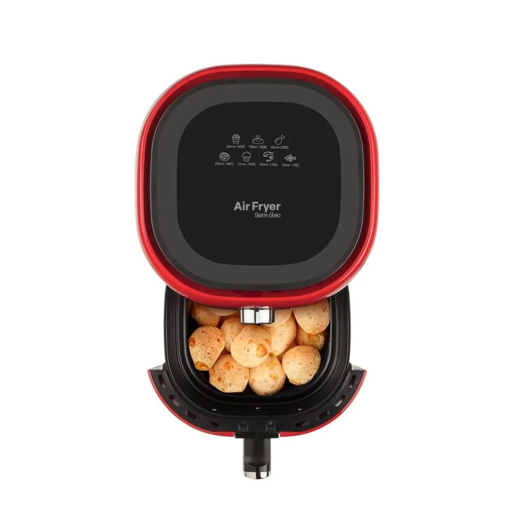 Air Fryer 4,2L Vermelha 1500w 127v GO209 Multi