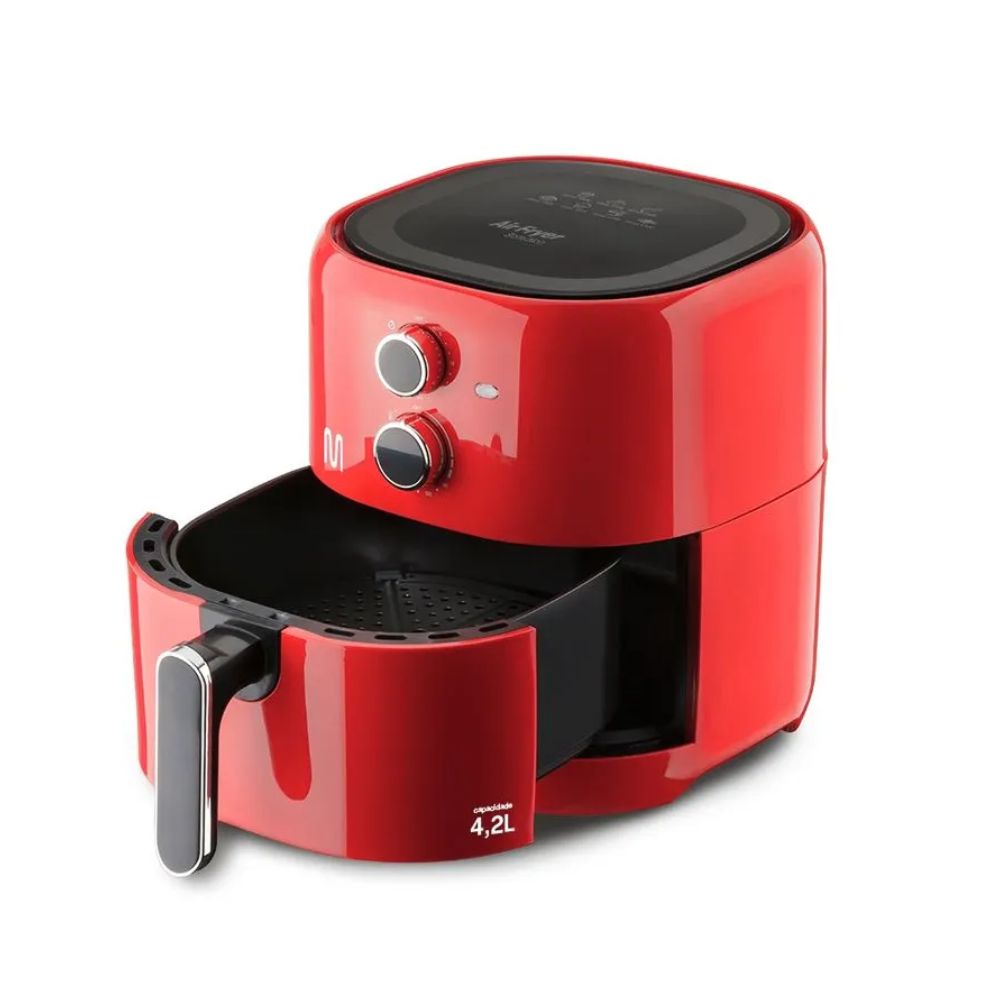 Air Fryer 4,2L Vermelha 1500w 127v GO209 Multi