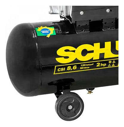 Motocompressor Pratiko CSI 8,6 50 Litros - 2HP - 220V Schulz