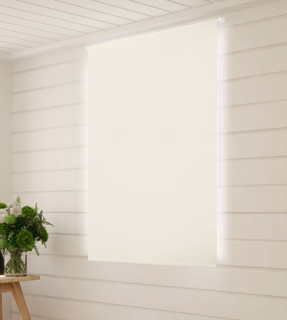 Persiana Nouvel Rolo Blackout - Bege Creme 1,20X1,60 Evolux