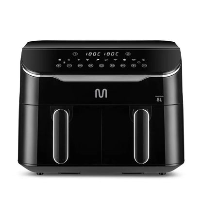 Air Fryer 8L Preta com 2 Gavetas 1800w 220v GO220 Multi