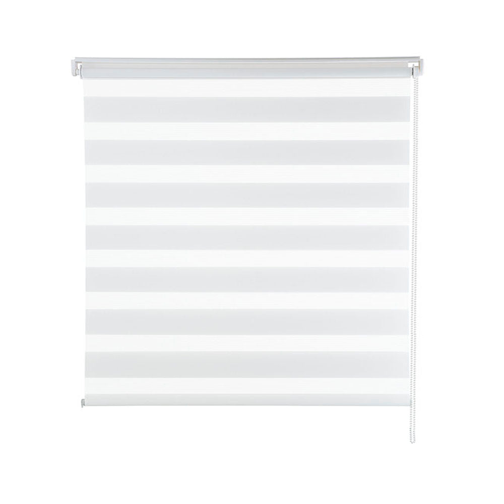 Persiana Janela Rolo Zebra T-Duplo 1,20X2,60 Branca Evolux