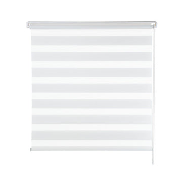 Persiana Janela Rolo Zebra T-Duplo 1,20X2,60 Branca Evolux