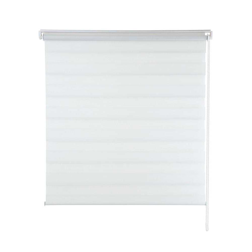 Persiana Janela Rolo Zebra T-Duplo 1,20X2,60 Branca Evolux