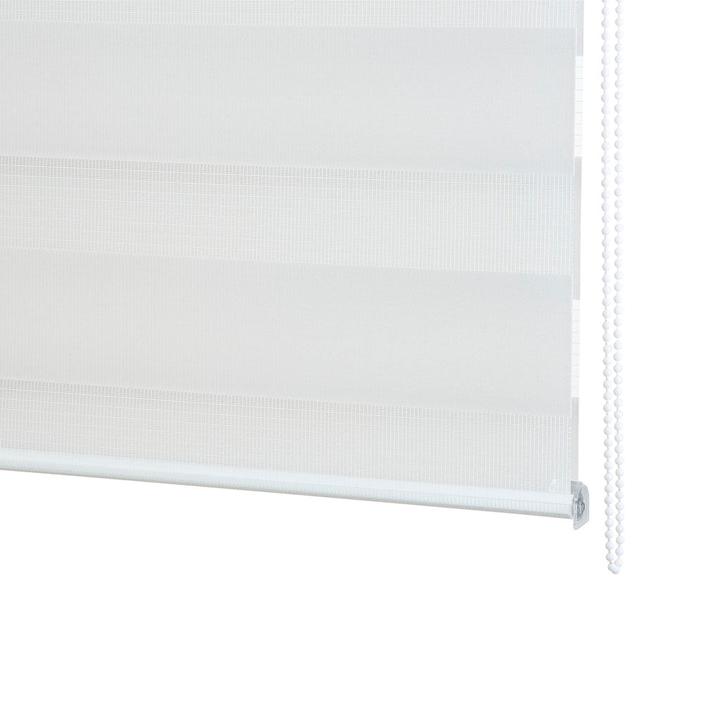 Persiana Janela Rolo Zebra T-Duplo 1,20X2,60 Branca Evolux