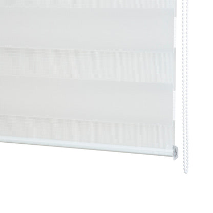 Persiana Janela Rolo Zebra T-Duplo 1,20X2,60 Branca Evolux