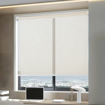 Persiana Bloom Corta Luz 160x160 Cinza - Evolux