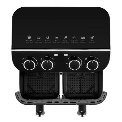 Fritadeira Elétrica Air Fryer 8l 2 Gavetas 127v Multi Go233