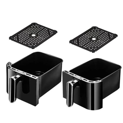 Fritadeira Elétrica Air Fryer 8l 2 Gavetas 127v Multi Go233