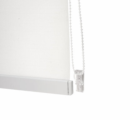 Persiana Bloom Corta Luz 160x160 Off White - Evolux