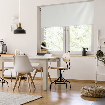 Persiana Nouvel Blackout Rolo 160x160 Branca - Evolux