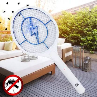 Raquete Elétrica Mata Insetos Recarregável HC034 Multi