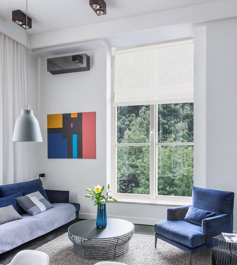 Persiana Screen Rolo Solar 160X160 Cor Branca - Evolux