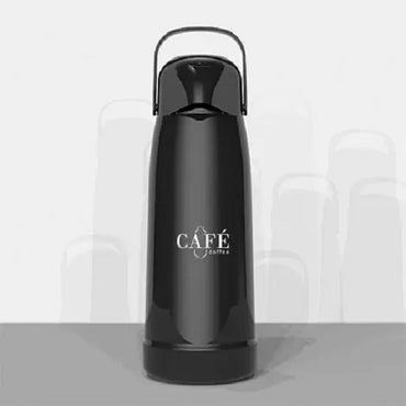 Garrafa Térmica Magic Pump 1,8L - Preta Decorada - Termolar