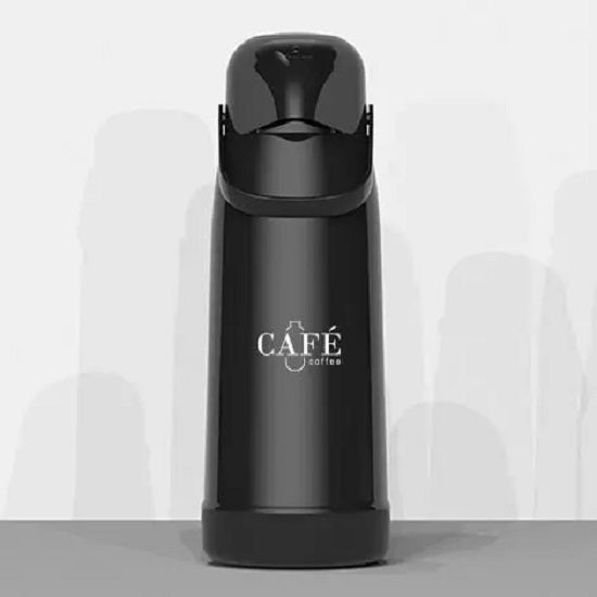 Garrafa Térmica Magic Pump 1,8L - Preta Decorada - Termolar