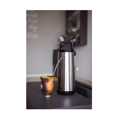 Garrafa Térmica Lumina 1,8Litros Inox Tradicional - Termolar