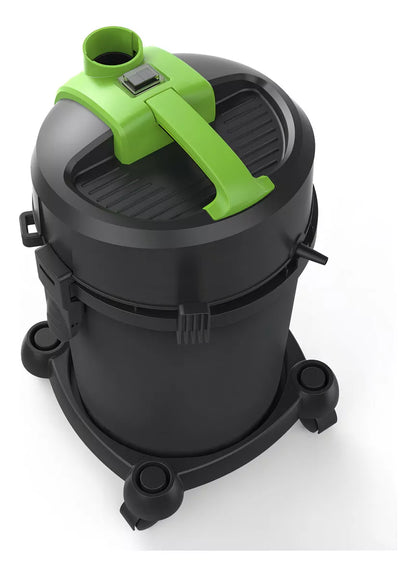 Aspirador Tambor IPC Ecoclean 18L preto e verde 127V