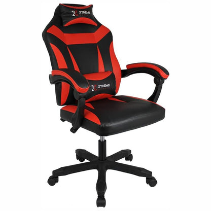 Cadeira Gamer Supra Preta e Vermelha Xtreme Gamers Evolux