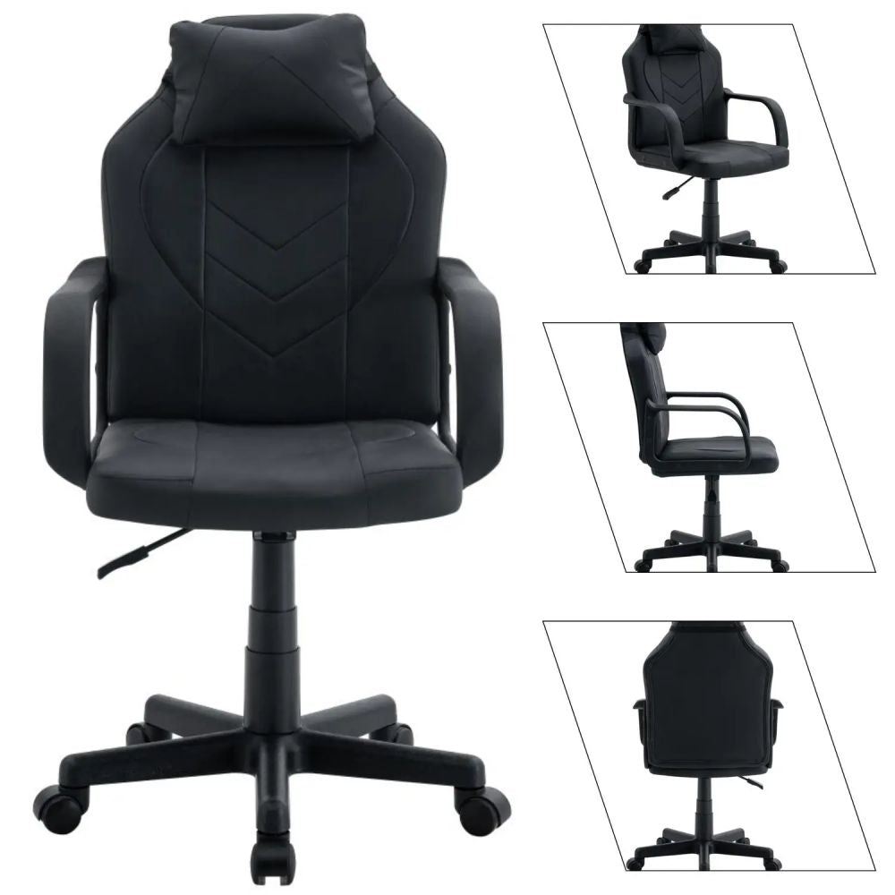 Cadeira Giratória Gamer Xtreme Gamers Orion Preta Evolux