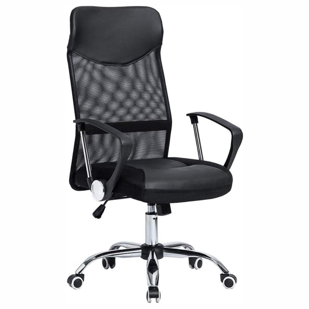 Cadeira Giratória Office Executive Em Malha Mesh Evolux