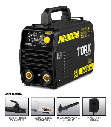 INVERSOR 200 AMPERES (TIG/ELETRODO) 220V ITE-10200-220V TORK