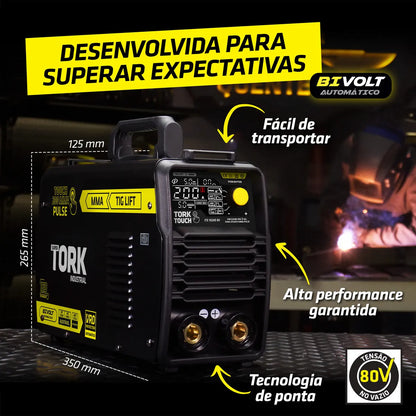 Máquina de solda Inversora Super Tork 200BV ITE-10200-BV