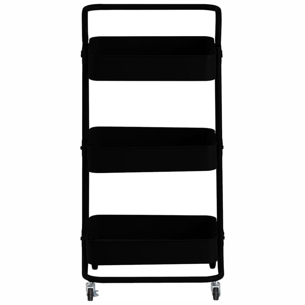 Carrinho Organizador Multiuso 3 Prateleiras Metal Evolux