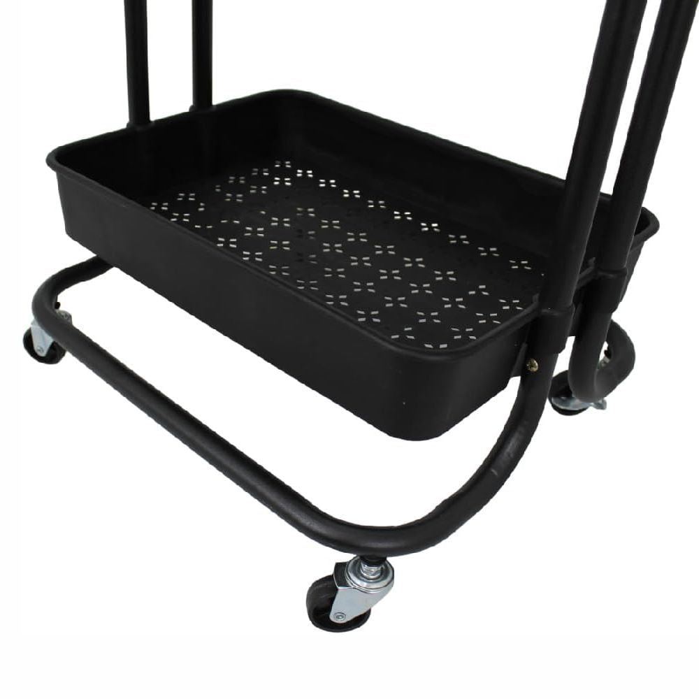 Carrinho Organizador Multiuso 3 Prateleiras Metal Evolux