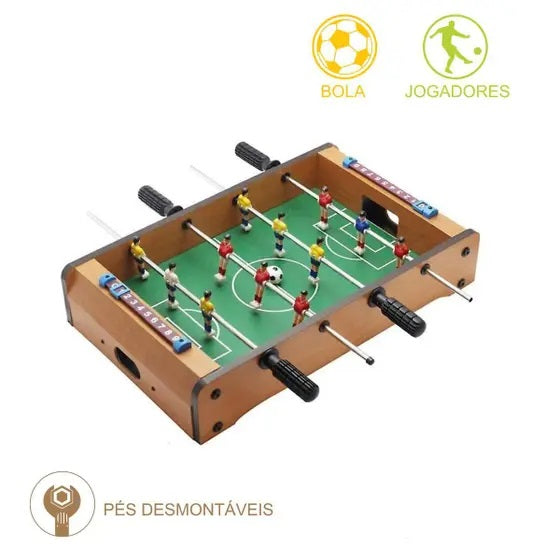 Jogo de Futebol de Mesa - Pebolim Infantil - Bang Toys