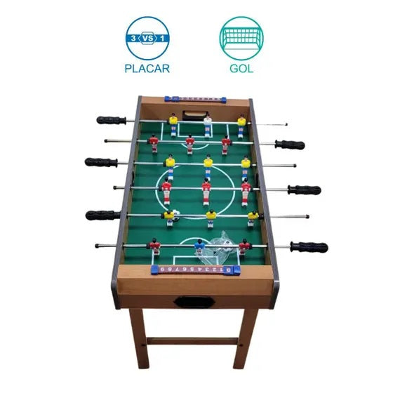 Jogo de Futebol de Mesa - Pebolim Infantil - Bang Toys