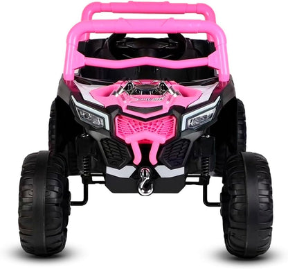 Carro Elétrico Infantil UTV Pulse XR7 12V Rosa - Bang Toys