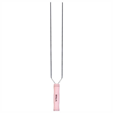 Espeto Duplo Chapa Galvanizada Cabo Madeira 55cm 250790 Kala
