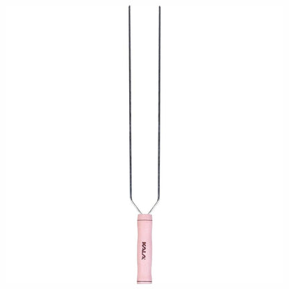 Espeto Duplo Chapa Galvanizada Cabo Madeira 55cm 250790 Kala