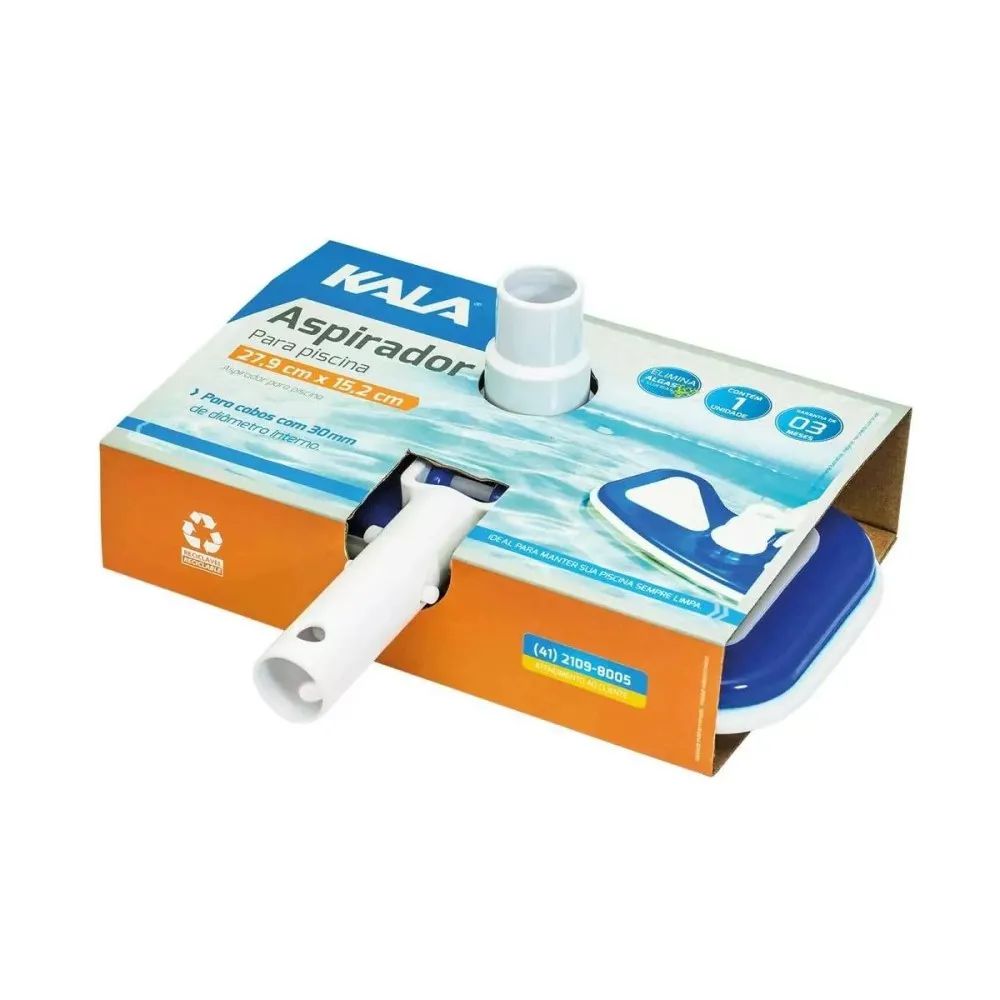 Aspirador Para Piscina Angler Pool 27,9cmx15,2cm 890812 Kala