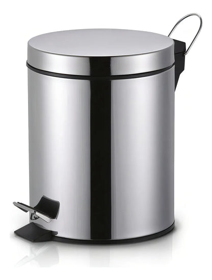 LIXEIRA ACO INOX COM PEDAL 5L KALA 224723