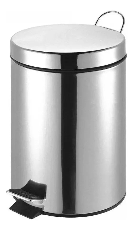 LIXEIRA ACO INOX COM PEDAL 5L KALA 224723