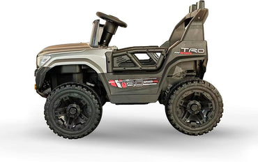 Carro Elétrico Infantil Jipe Titan XR 12V Cinza Bang Toys