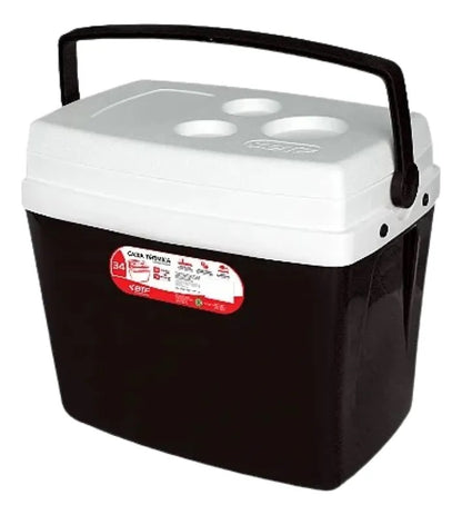 Caixa Térmica 34 Litros - Preta - CXT0234 - Botafogo