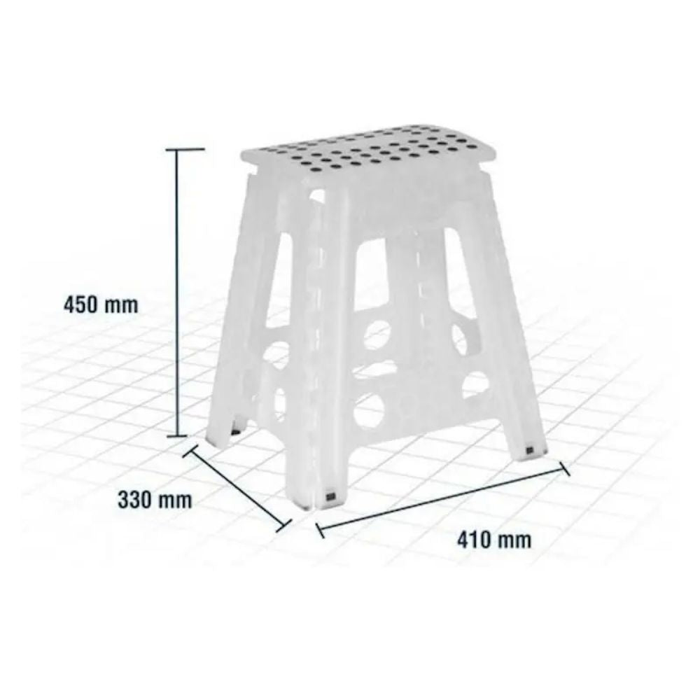 Banqueta Banco Dobrável 45cm Até 150kg Kala