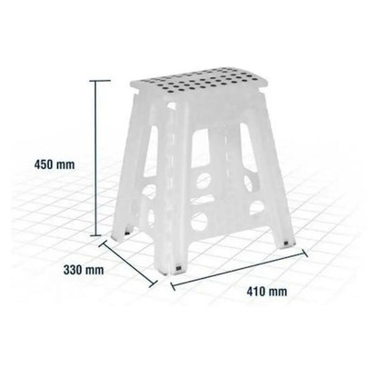 Banqueta Banco Dobrável 45cm Até 150kg Kala